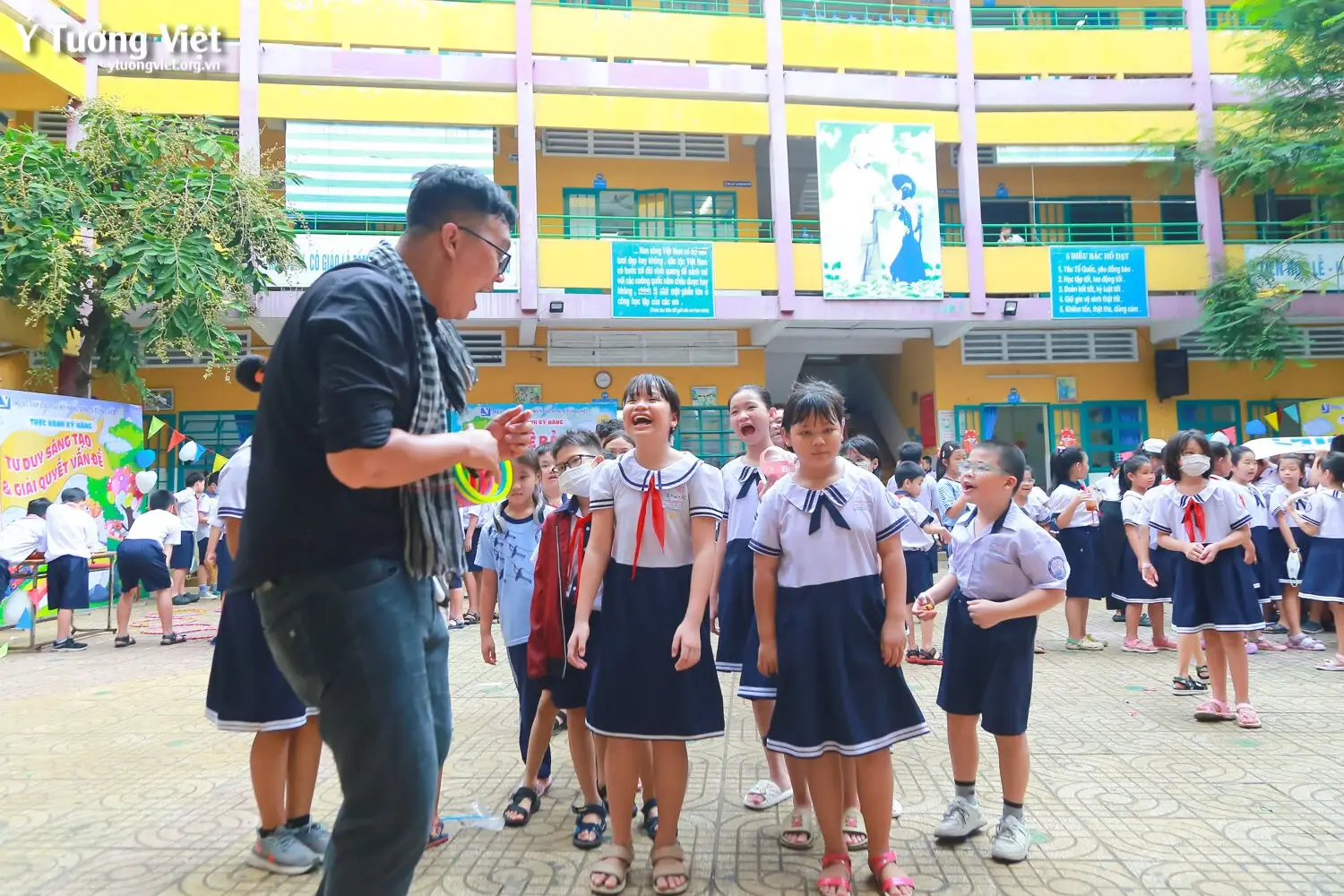 Sân Chơi Thực Hành Kỹ Năng Sống Trường Th Lạc Long Quân Lúc Chơi Hết Mình Lúc Về Có Hình 23