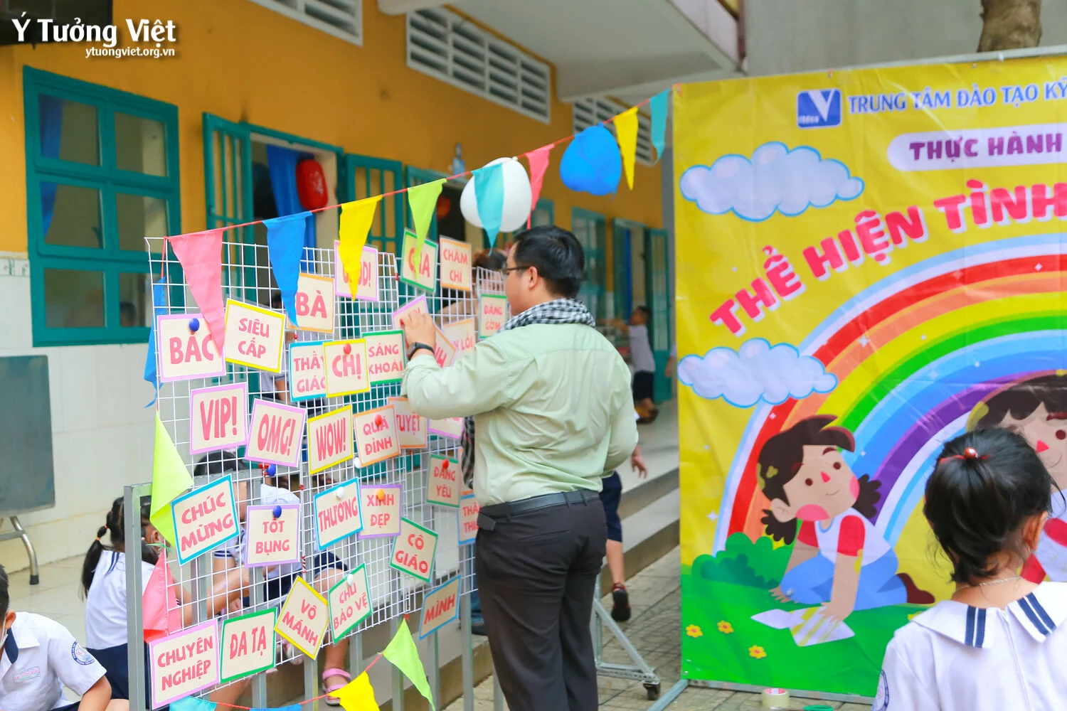 Sân Chơi Thực Hành Kỹ Năng Sống Trường Th Lạc Long Quân Lúc Chơi Hết Mình Lúc Về Có Hình 26