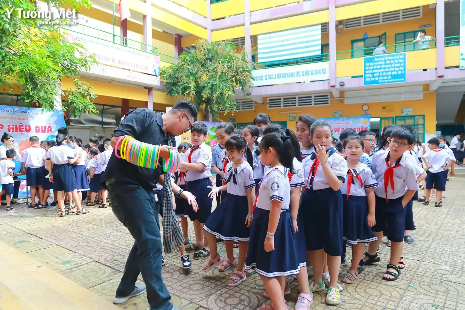 Sân Chơi Thực Hành Kỹ Năng Sống Trường Th Lạc Long Quân Lúc Chơi Hết Mình Lúc Về Có Hình 37