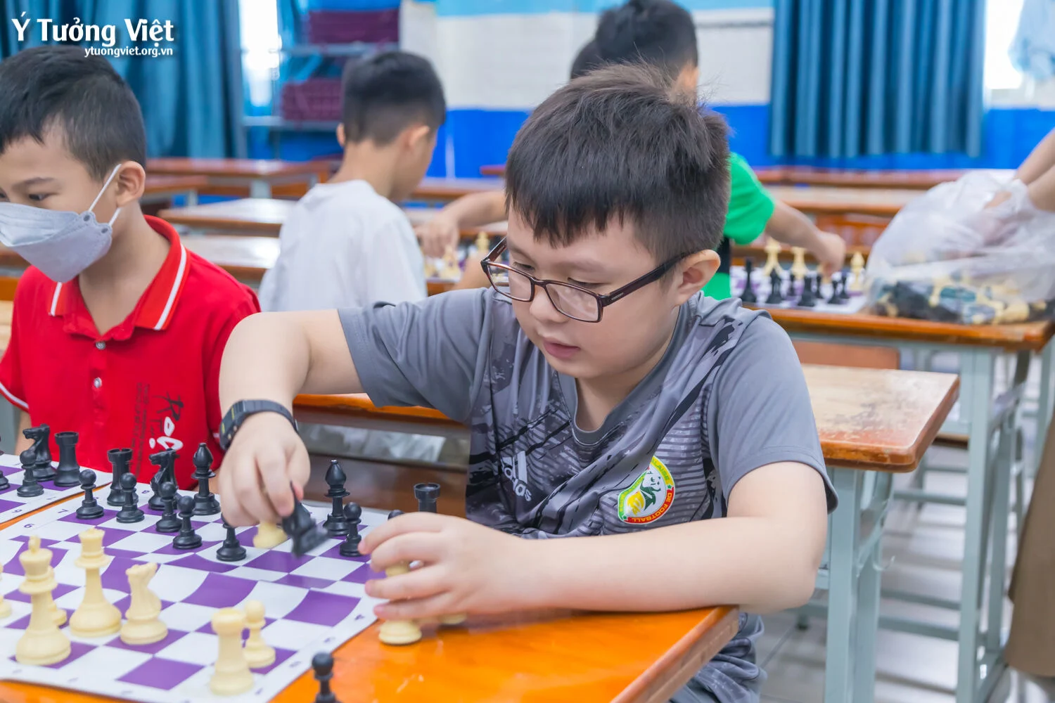 Khai Giảng Khoá Học Cờ Vua Cùng 10 Kỳ Thủ Nhí Siêu đáng Yêu 03