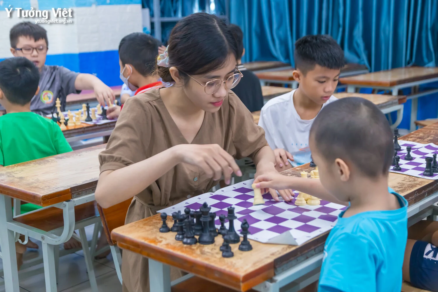 Khai Giảng Khoá Học Cờ Vua Cùng 10 Kỳ Thủ Nhí Siêu đáng Yêu 05