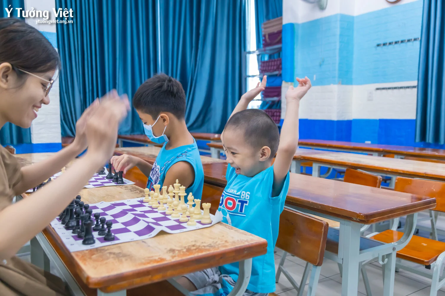 Khai Giảng Khoá Học Cờ Vua Cùng 10 Kỳ Thủ Nhí Siêu đáng Yêu 10