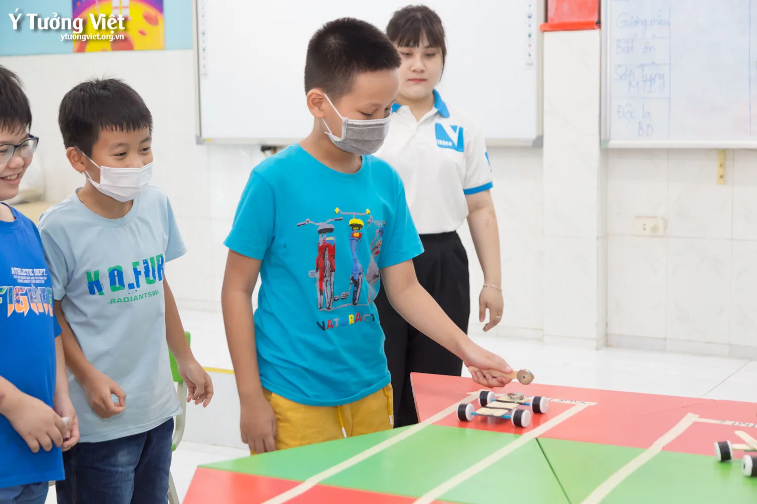 Khởi động Mùa Hè đầy Niềm Vui Cùng Lớp Steam ở Ý Tưởng Việt Thiên đường Cho Những Mần Non đam Mê Sáng Tạo 16