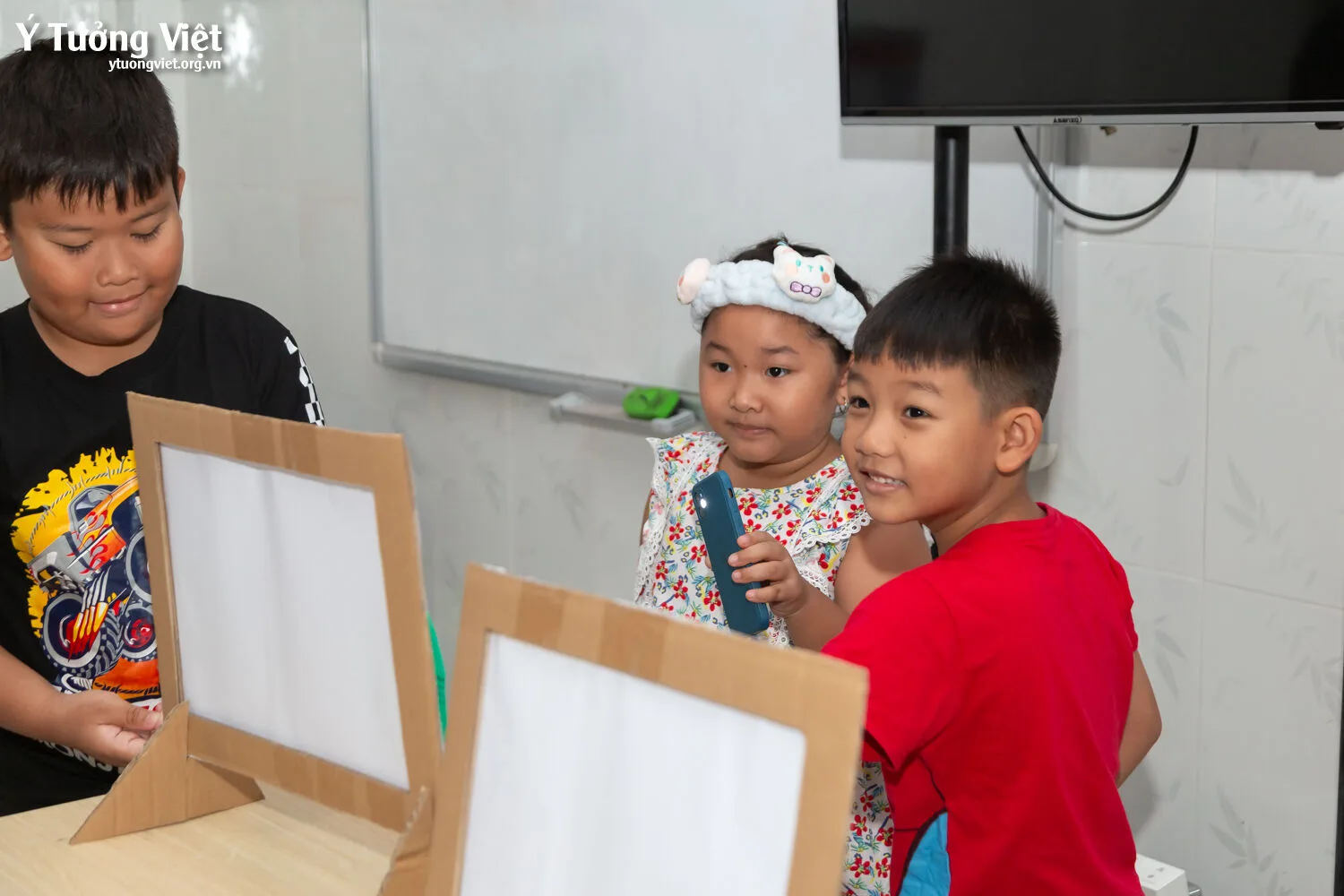 Năng Khiếu Hè 2023 Tìm Hiểu Kiến Thức Về Bóng Của Sự Vật Thử Tài Dựng Rạp Chiếu Bóng Mini Ở Giờ Học Steam 21