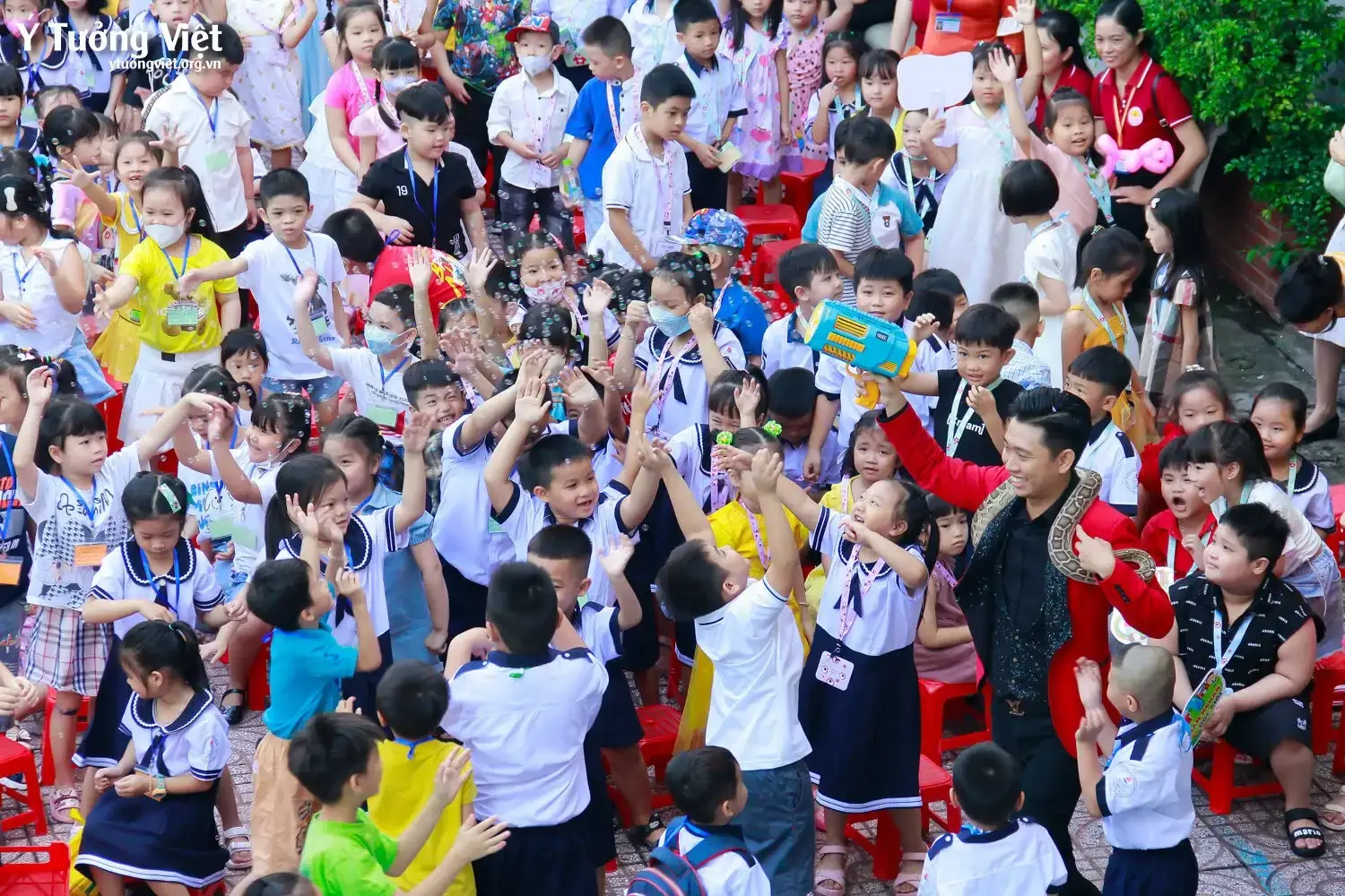 Ngày Hội Đón Học Sinh Lớp Một Trường Mới Bạn Mới 2023 Những Khoảnh Khắc Thật đáng Yêu Của Team Lớp Một Trường Th Hồ Văn Cường Và Th Tân Thới 04