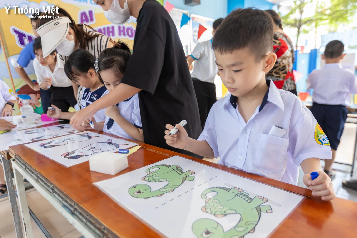 Ngày Hội Đón Học Sinh Lớp Một Trường Mới Bạn Mới 2023 Những Khoảnh Khắc Thật đáng Yêu Của Team Lớp Một Trường Th Hồ Văn Cường Và Th Tân Thới 41