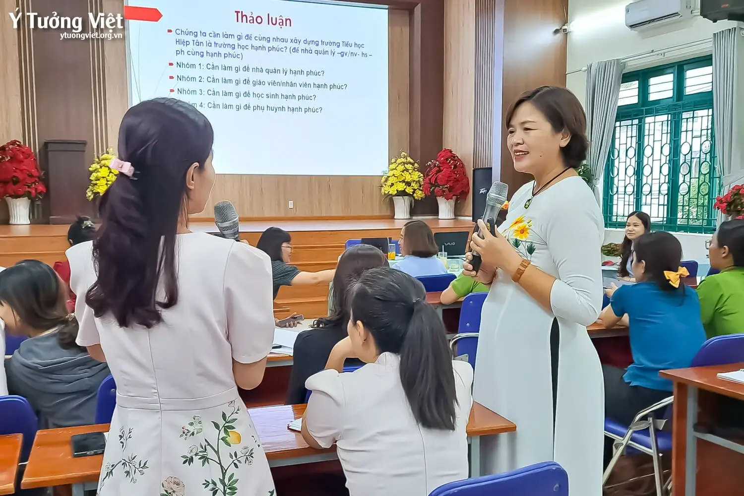 Khởi động Năm Học Mới đồng Hành Cùng Trường Th Hiệp Tân Xây Dựng Trường Học Hạnh Phúc 06
