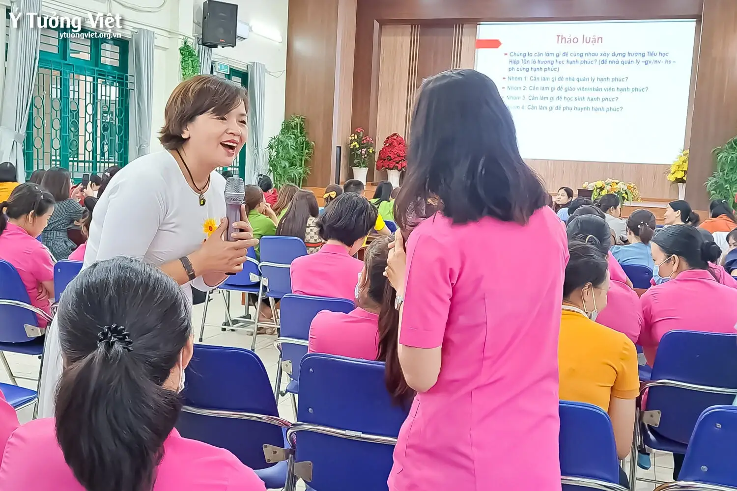 Khởi động Năm Học Mới đồng Hành Cùng Trường Th Hiệp Tân Xây Dựng Trường Học Hạnh Phúc 08