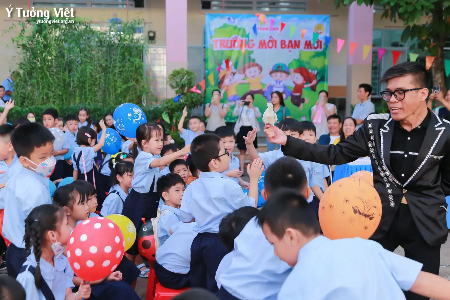 Ngày Hội Đón Học Sinh Lớp Một Trường Mới Bạn Mới 2023 Đi Học Lớp Một Mà Vui Như Các Bạn Nhỏ Trường Th Trần Quốc Tuấn Và Th Huỳnh Văn Chính Ai Lại Hông Mê 26