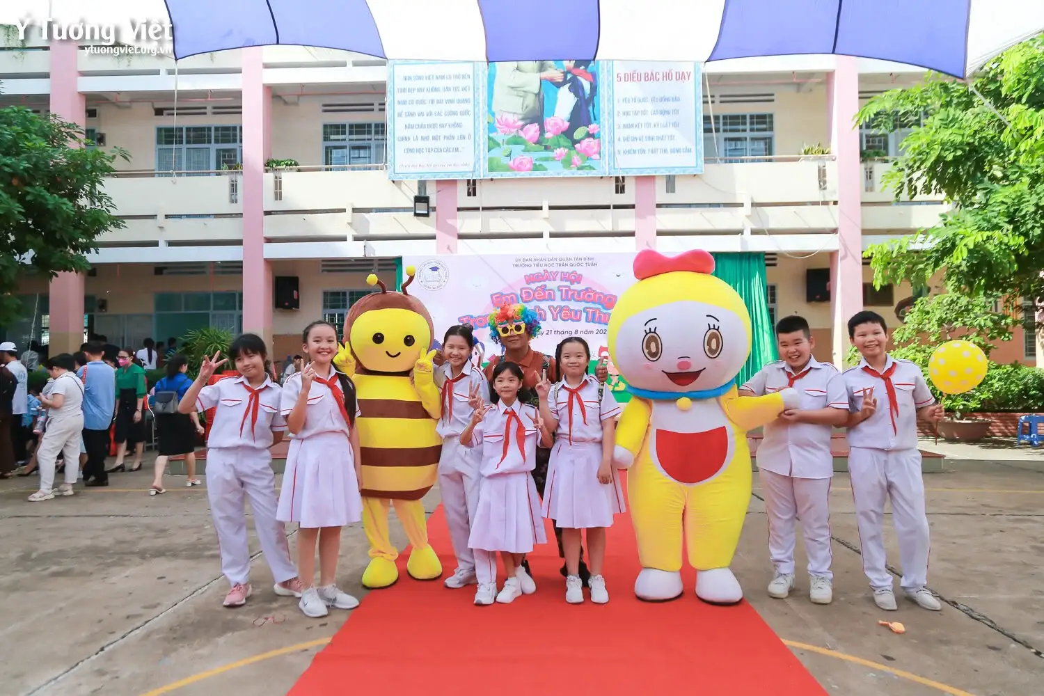 Ngày Hội Đón Học Sinh Lớp Một Trường Mới Bạn Mới 2023 Đi Học Lớp Một Mà Vui Như Các Bạn Nhỏ Trường Th Trần Quốc Tuấn Và Th Huỳnh Văn Chính Ai Lại Hông Mê 70