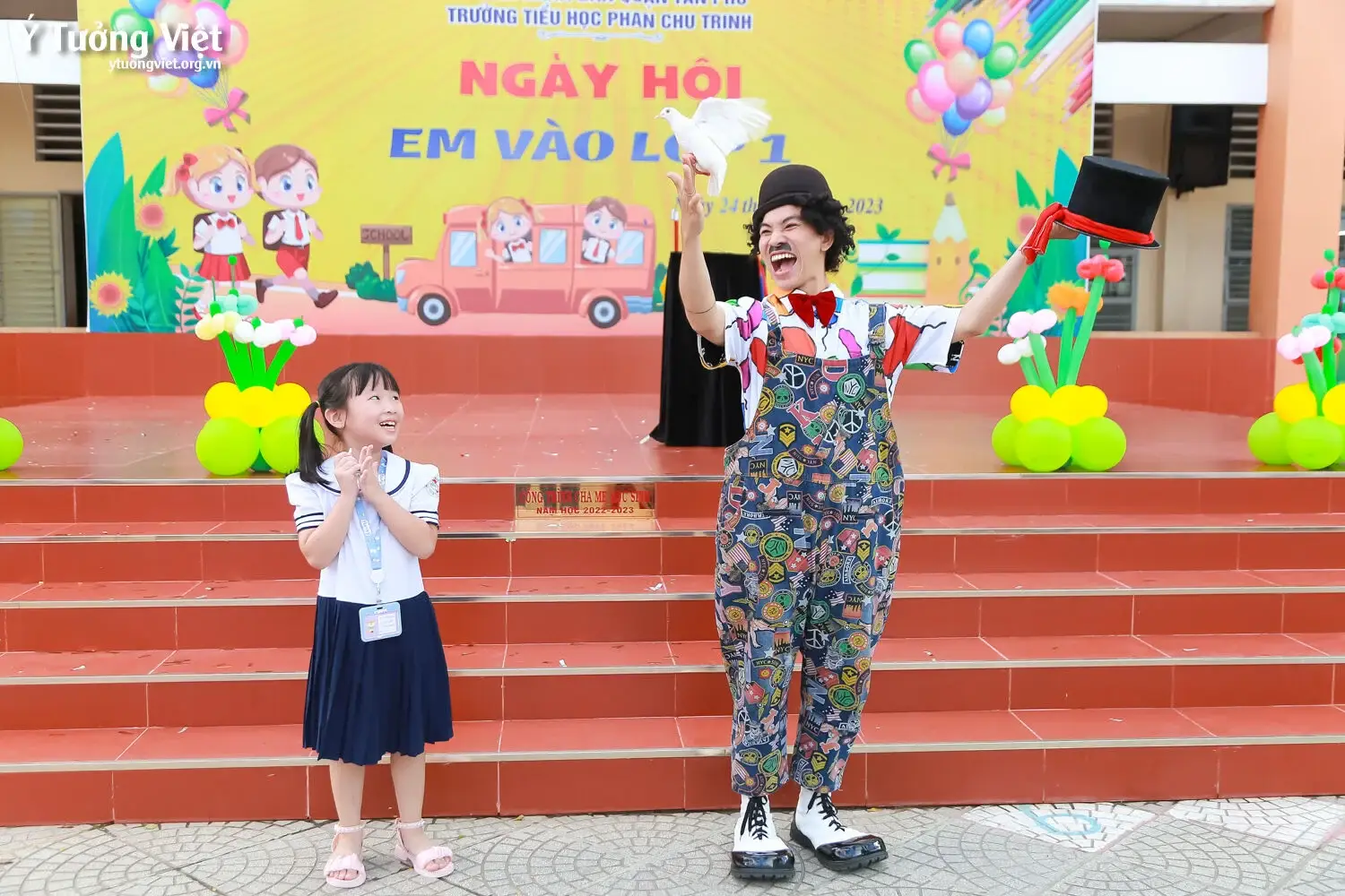 Ngày Hội Đón Học Sinh Lớp Một Trường Mới Bạn Mới 2023 Lúc đi Hết Mình Lúc Về Toàn Hình Xinh Nha Các Bạn Nhỏ Trường Th Phan Chu Trinh Th Tân Hoá Ơi 04
