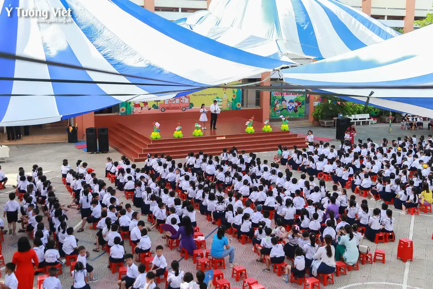 Ngày Hội Đón Học Sinh Lớp Một Trường Mới Bạn Mới 2023 Lúc đi Hết Mình Lúc Về Toàn Hình Xinh Nha Các Bạn Nhỏ Trường Th Phan Chu Trinh Th Tân Hoá Ơi 06