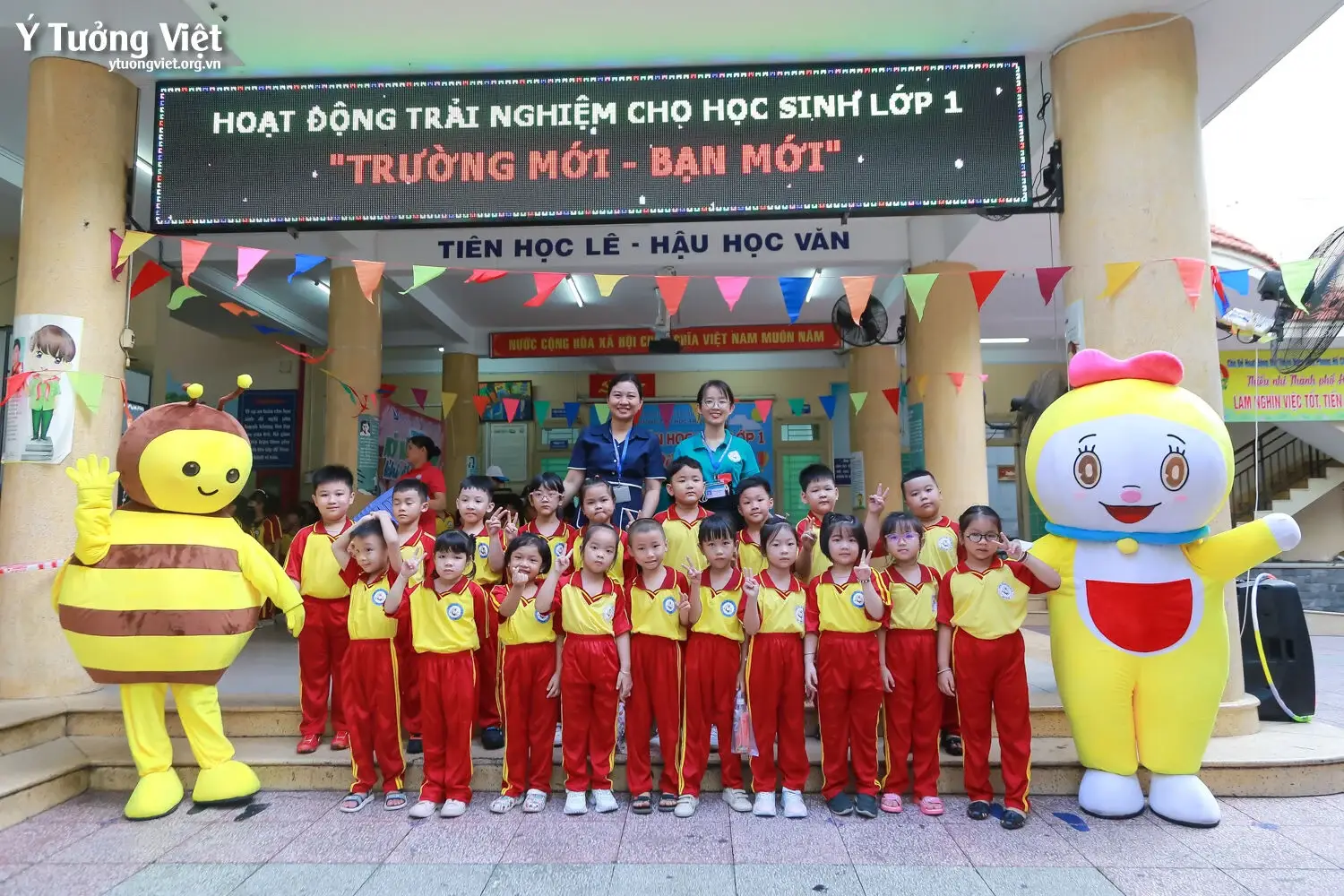 Ngày Hội Đón Học Sinh Lớp Một Trường Mới Bạn Mới 2023 Lưu Giữ Những Ấn Tượng đầu Tiên Thật đẹp Cùng Trường Th Hiệp Tân Th Trần Văn Ơn 04