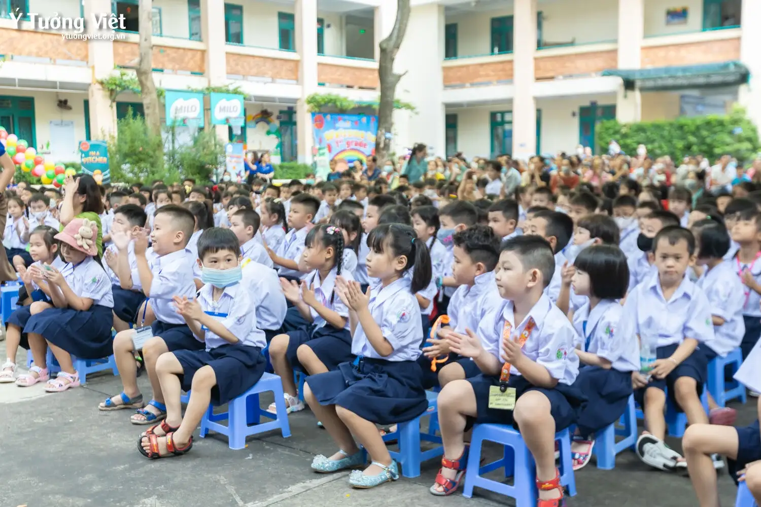 Ngày Hội Đón Học Sinh Lớp Một Trường Mới Bạn Mới 2023 Lưu Giữ Những Ấn Tượng đầu Tiên Thật đẹp Cùng Trường Th Hiệp Tân Th Trần Văn Ơn 09