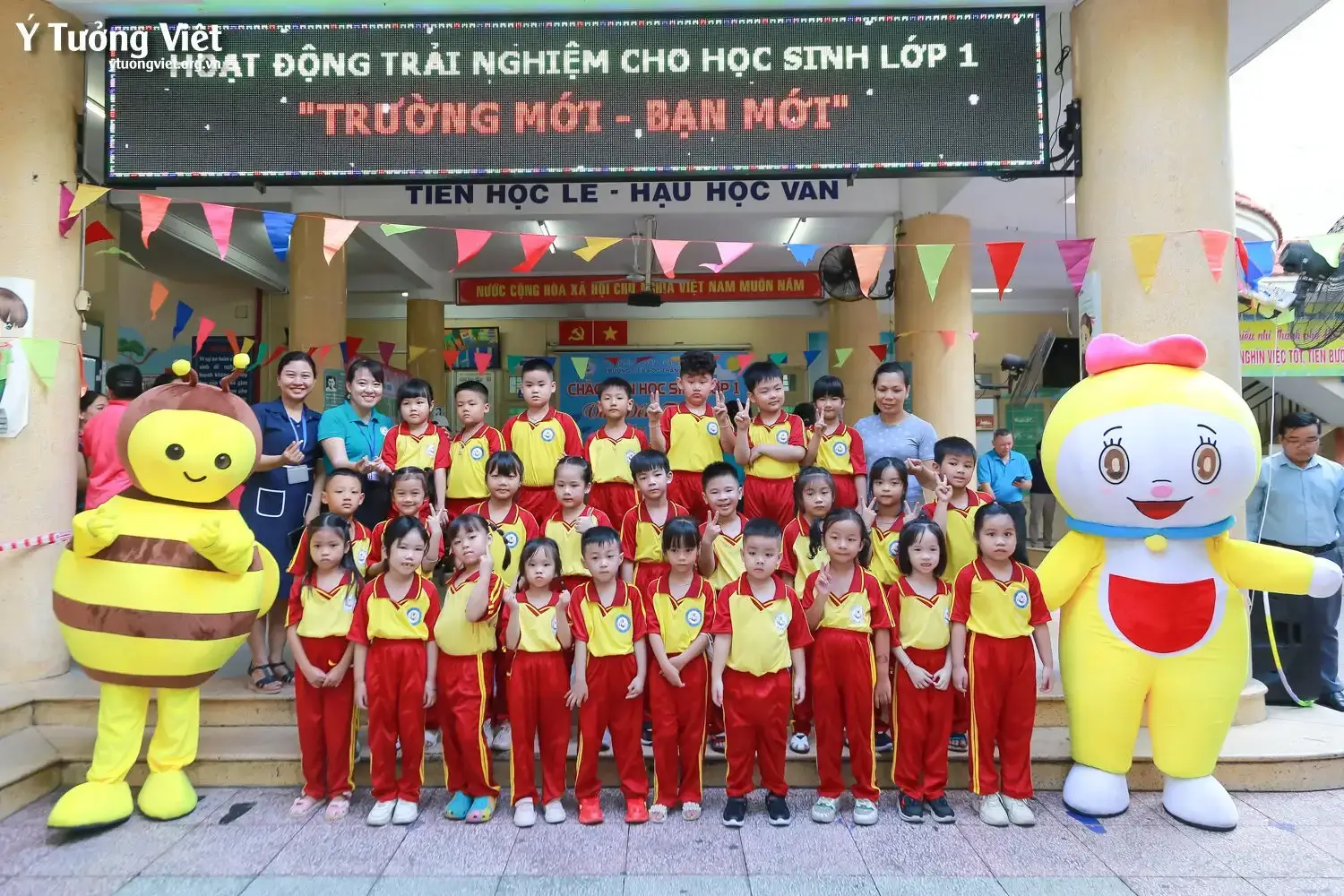 Ngày Hội Đón Học Sinh Lớp Một Trường Mới Bạn Mới 2023 Lưu Giữ Những Ấn Tượng đầu Tiên Thật đẹp Cùng Trường Th Hiệp Tân Th Trần Văn Ơn 102