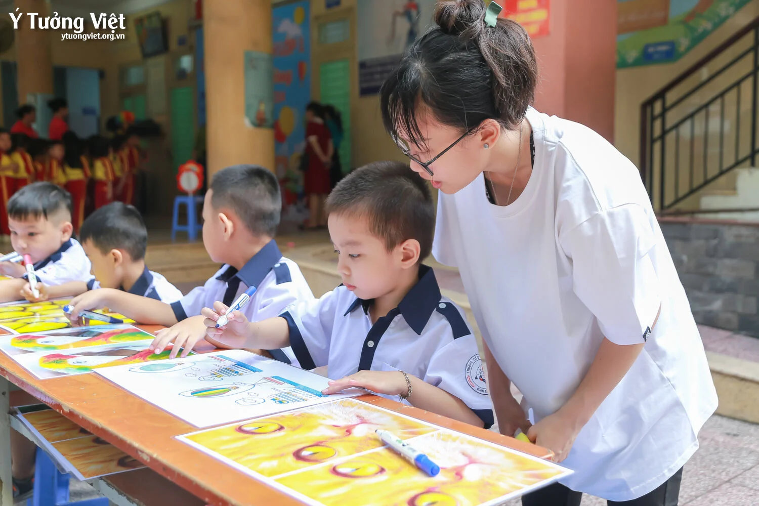 Ngày Hội Đón Học Sinh Lớp Một Trường Mới Bạn Mới 2023 Lưu Giữ Những Ấn Tượng đầu Tiên Thật đẹp Cùng Trường Th Hiệp Tân Th Trần Văn Ơn 115