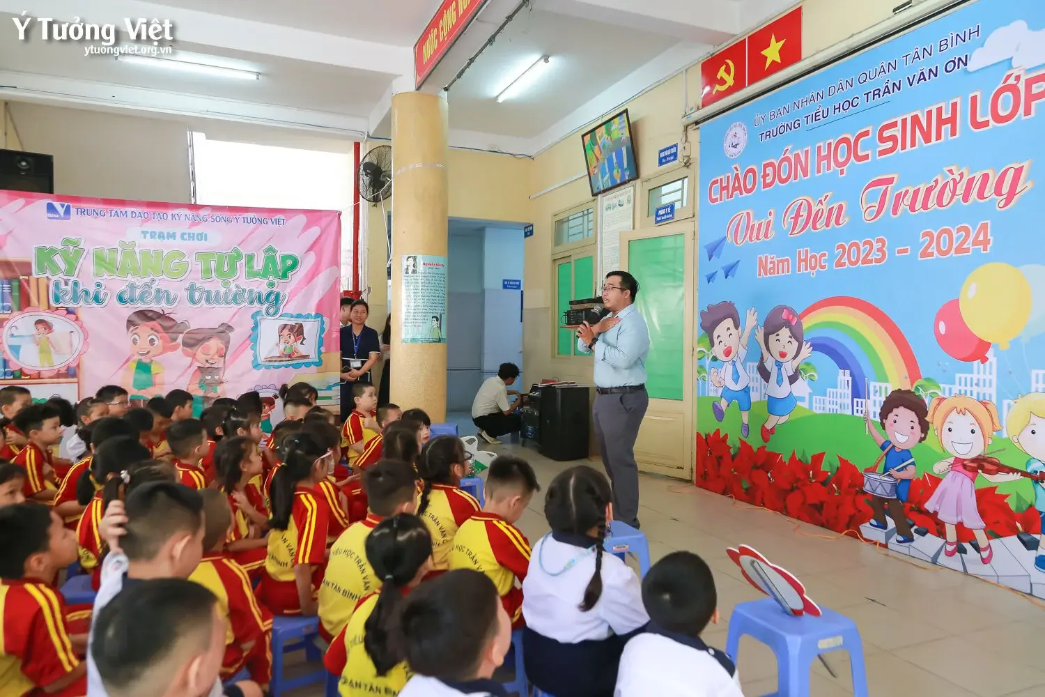 Ngày Hội Đón Học Sinh Lớp Một Trường Mới Bạn Mới 2023 Lưu Giữ Những Ấn Tượng đầu Tiên Thật đẹp Cùng Trường Th Hiệp Tân Th Trần Văn Ơn 95