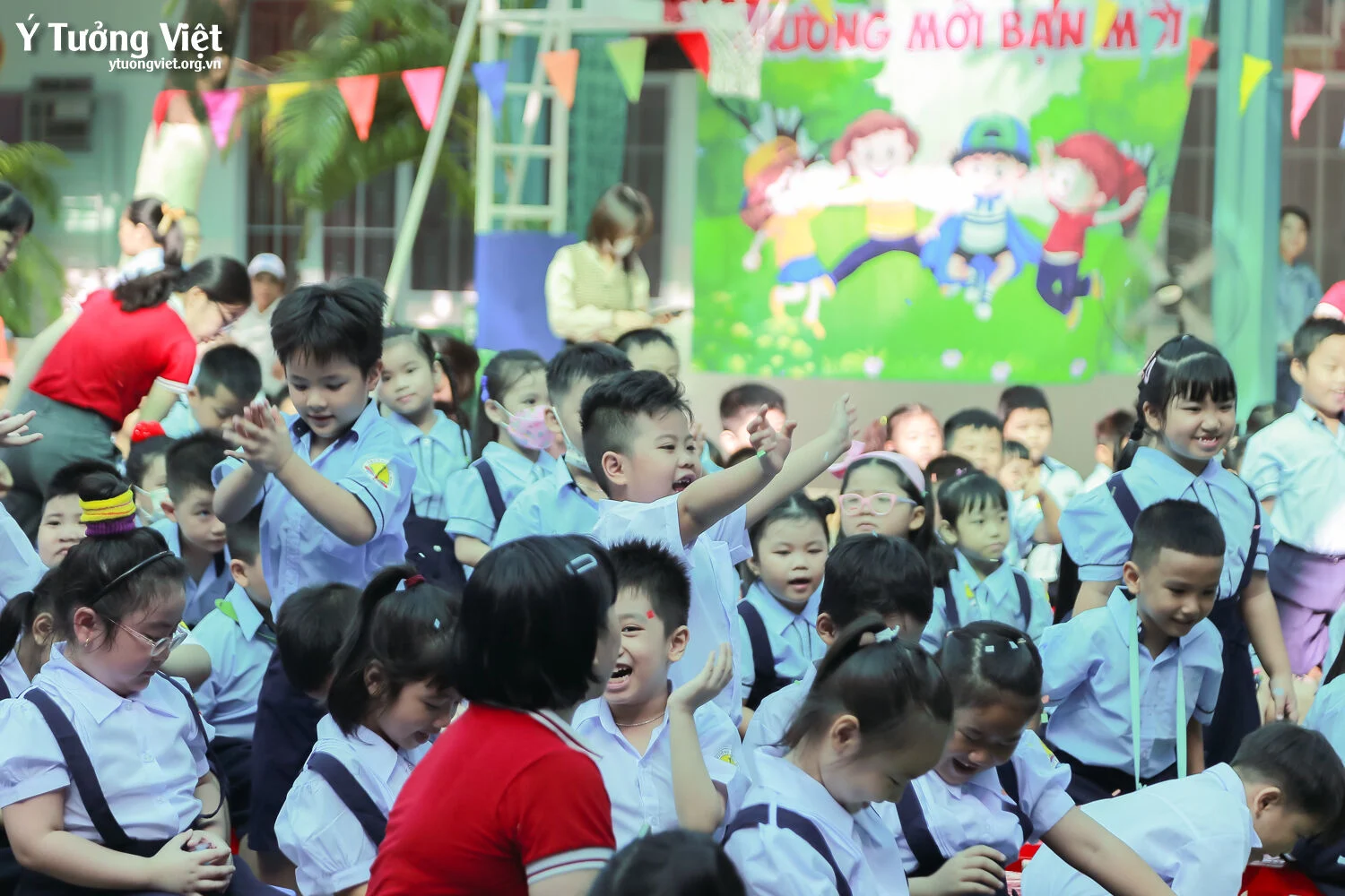 Ngày Hội Đón Học Sinh Lớp Một Trường Mới Bạn Mới 2023 Nhìn Lại Những Hình Ảnh Thật đẹp Của Các Bạn Học Sinh Lớp Một Trường Th Võ Thị Sáu Th Âu Cơ 04