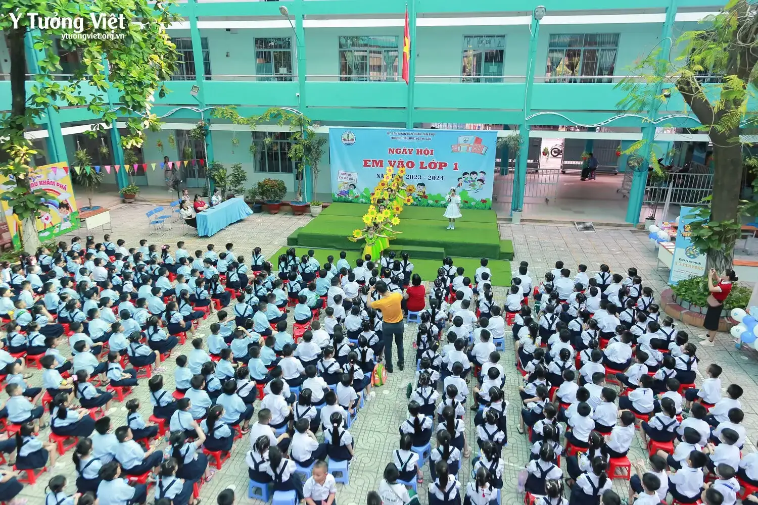 Ngày Hội Đón Học Sinh Lớp Một Trường Mới Bạn Mới 2023 Nhìn Lại Những Hình Ảnh Thật đẹp Của Các Bạn Học Sinh Lớp Một Trường Th Võ Thị Sáu Th Âu Cơ 07