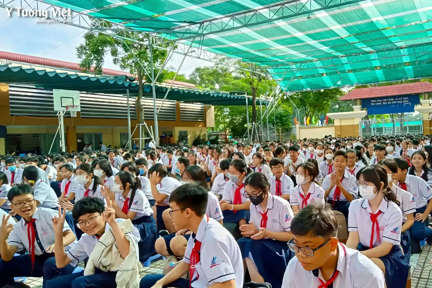 Đầu Tuần Hứng Khởi Cùng Các Bạn Học Sinh Trường Thcs Tôn Thất Tùng Lan Toả Giá Trị Yêu Thương 04