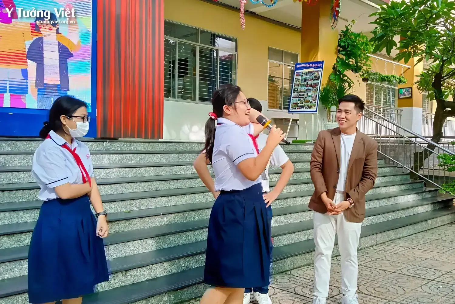 Đầu Tuần Hứng Khởi Cùng Các Bạn Học Sinh Trường Thcs Tôn Thất Tùng Lan Toả Giá Trị Yêu Thương 05