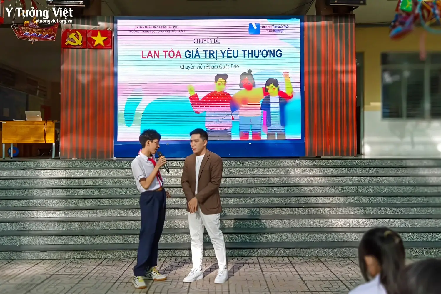 Đầu Tuần Hứng Khởi Cùng Các Bạn Học Sinh Trường Thcs Tôn Thất Tùng Lan Toả Giá Trị Yêu Thương 07
