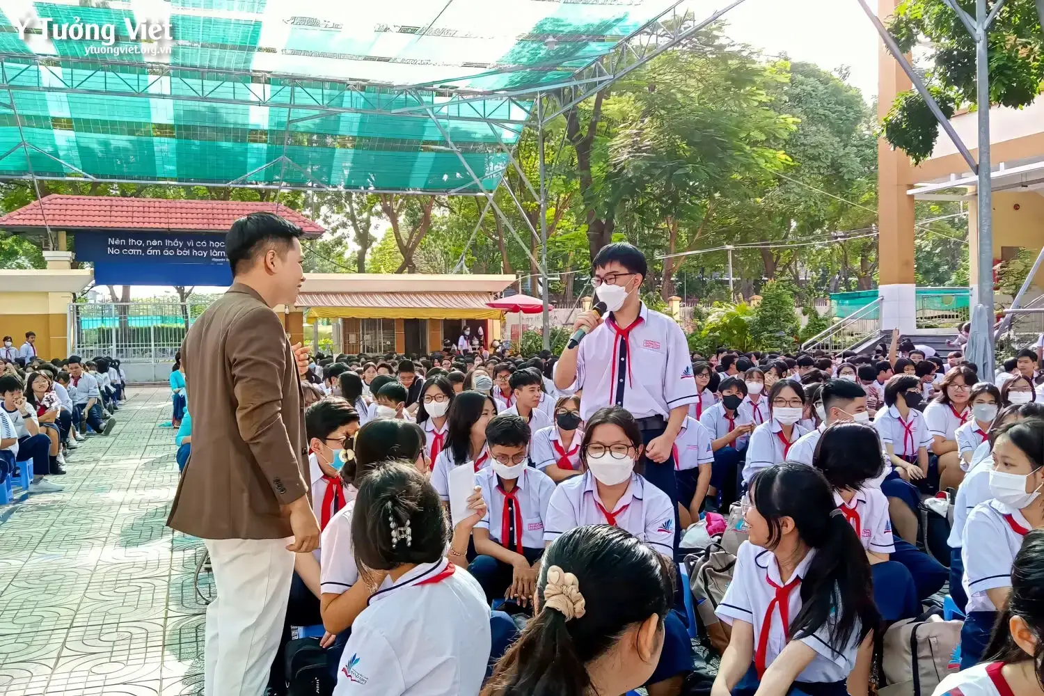 Đầu Tuần Hứng Khởi Cùng Các Bạn Học Sinh Trường Thcs Tôn Thất Tùng Lan Toả Giá Trị Yêu Thương 11
