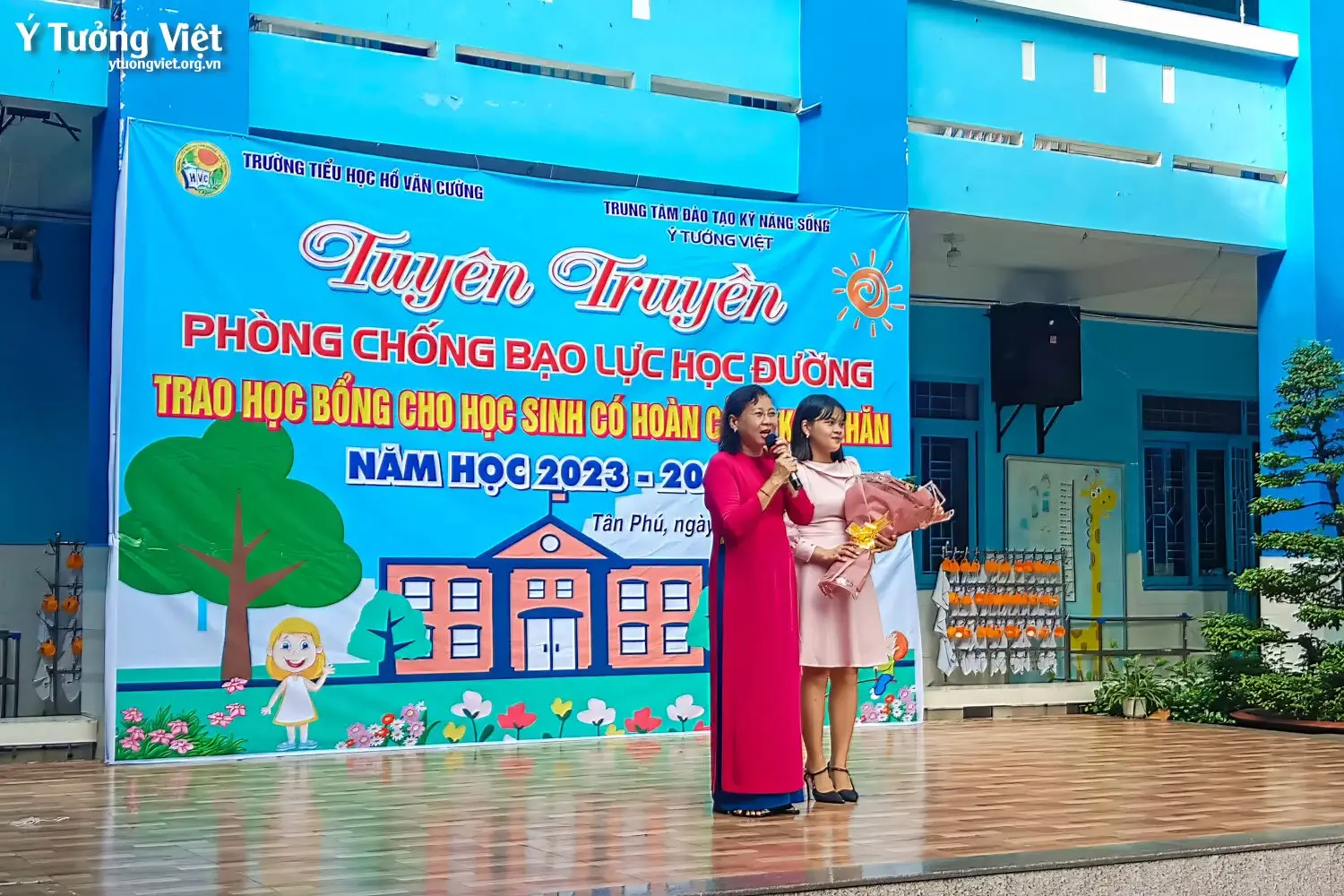 Đồng Hành Kiến Tạo Môi Trường Học đường An Toàn Hạnh Phúc Cùng Trường Th Hồ Văn Cường Trong Chuyên đề Phòng Chống Bạo Lực Học đường 02