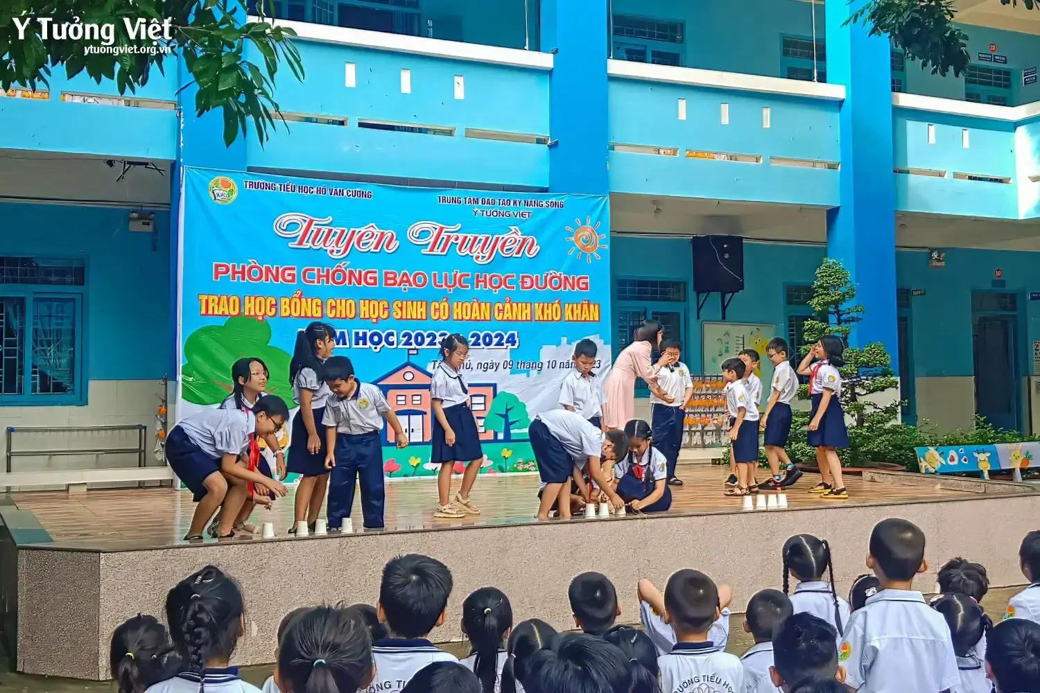 Đồng Hành Kiến Tạo Môi Trường Học đường An Toàn Hạnh Phúc Cùng Trường Th Hồ Văn Cường Trong Chuyên đề Phòng Chống Bạo Lực Học đường 03