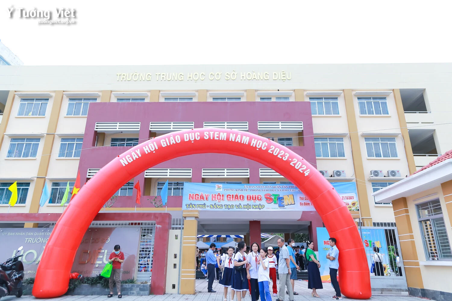 Ngày Hội Giáo Dục Stem Tân Phú Lúc đi Hết Mình Lúc Về Toàn Hình Xinh 07