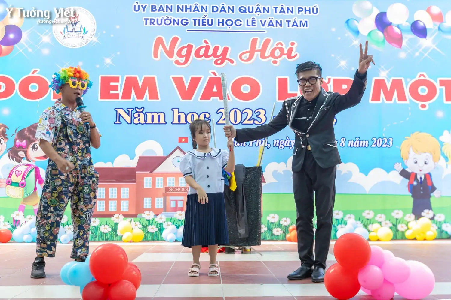 Ngày Hội Đón Học Sinh Lớp Một Trường Mới Bạn Mới 2023 Lời Chào Tạm Biệt Ở Trường Th Lê Văn Tám 03