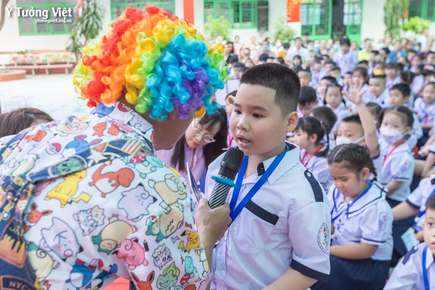 Ngày Hội Đón Học Sinh Lớp Một Trường Mới Bạn Mới 2023 Lời Chào Tạm Biệt Ở Trường Th Lê Văn Tám 04