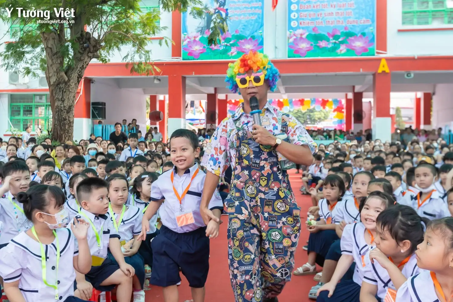 Ngày Hội Đón Học Sinh Lớp Một Trường Mới Bạn Mới 2023 Lời Chào Tạm Biệt Ở Trường Th Lê Văn Tám 05