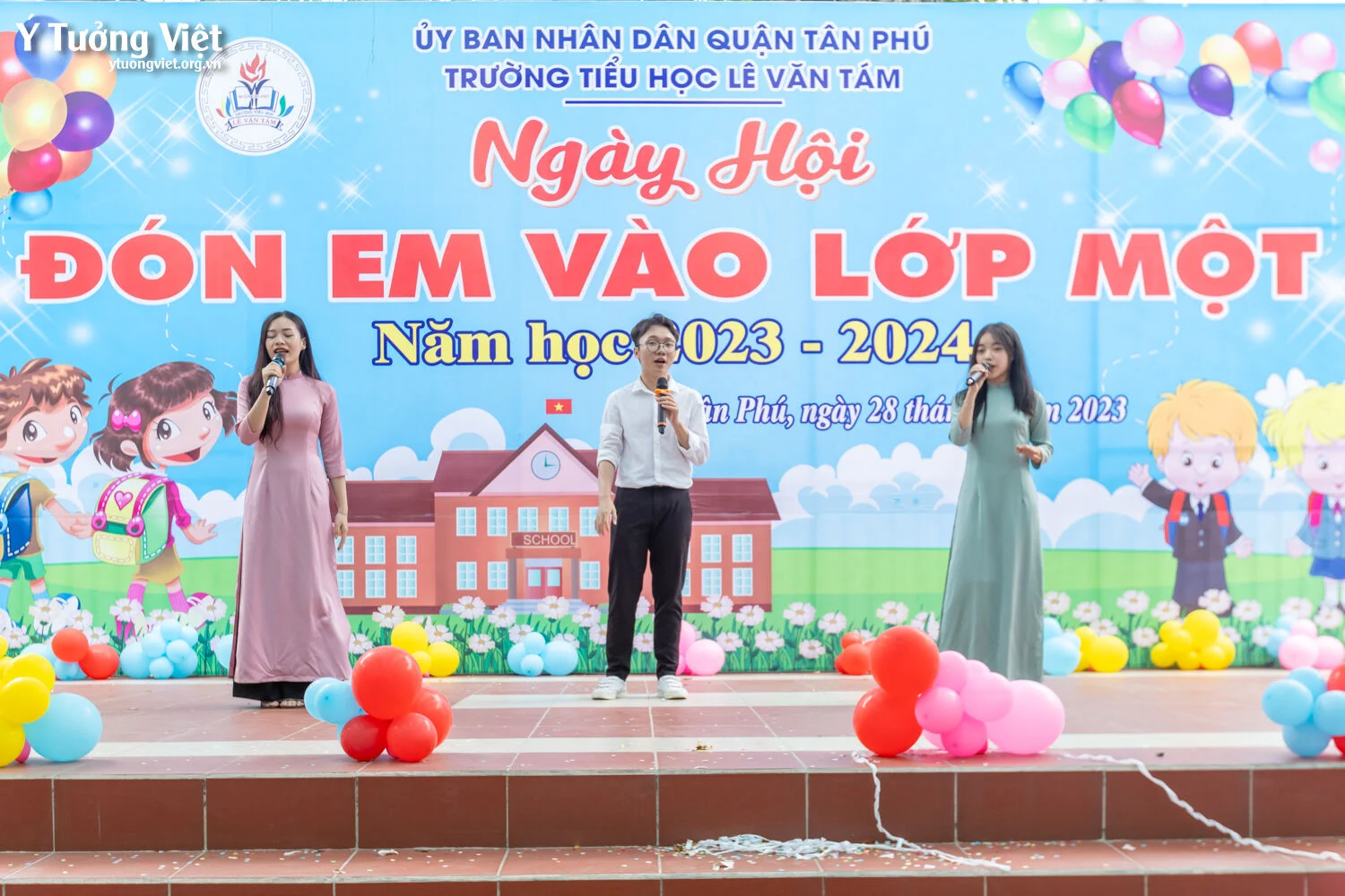 Ngày Hội Đón Học Sinh Lớp Một Trường Mới Bạn Mới 2023 Lời Chào Tạm Biệt Ở Trường Th Lê Văn Tám 06