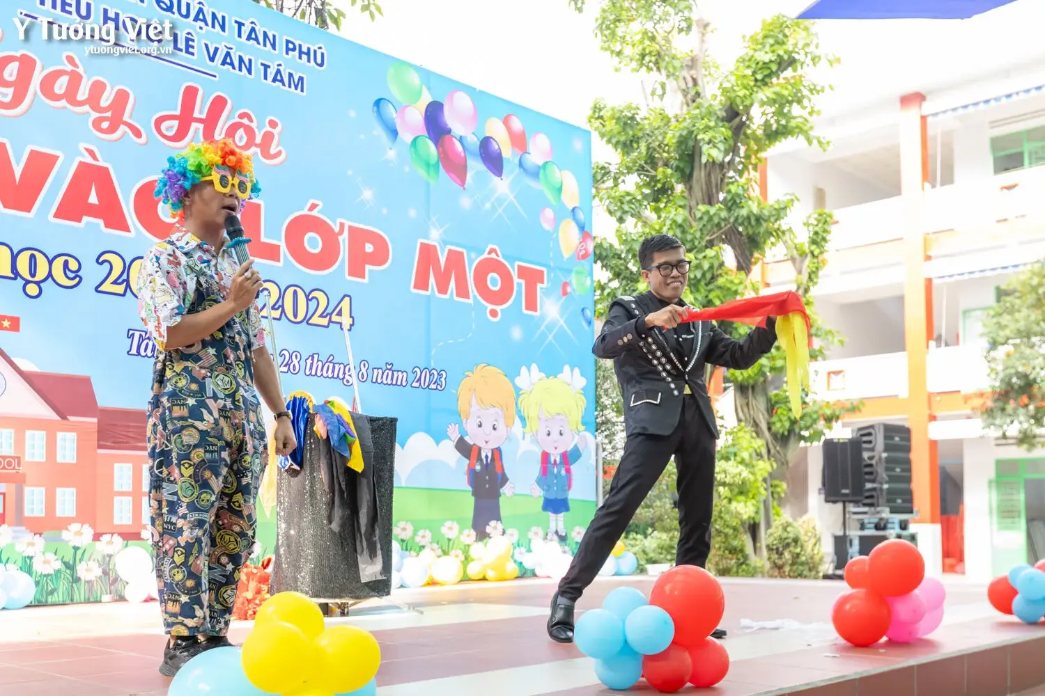 Ngày Hội Đón Học Sinh Lớp Một Trường Mới Bạn Mới 2023 Lời Chào Tạm Biệt Ở Trường Th Lê Văn Tám 19