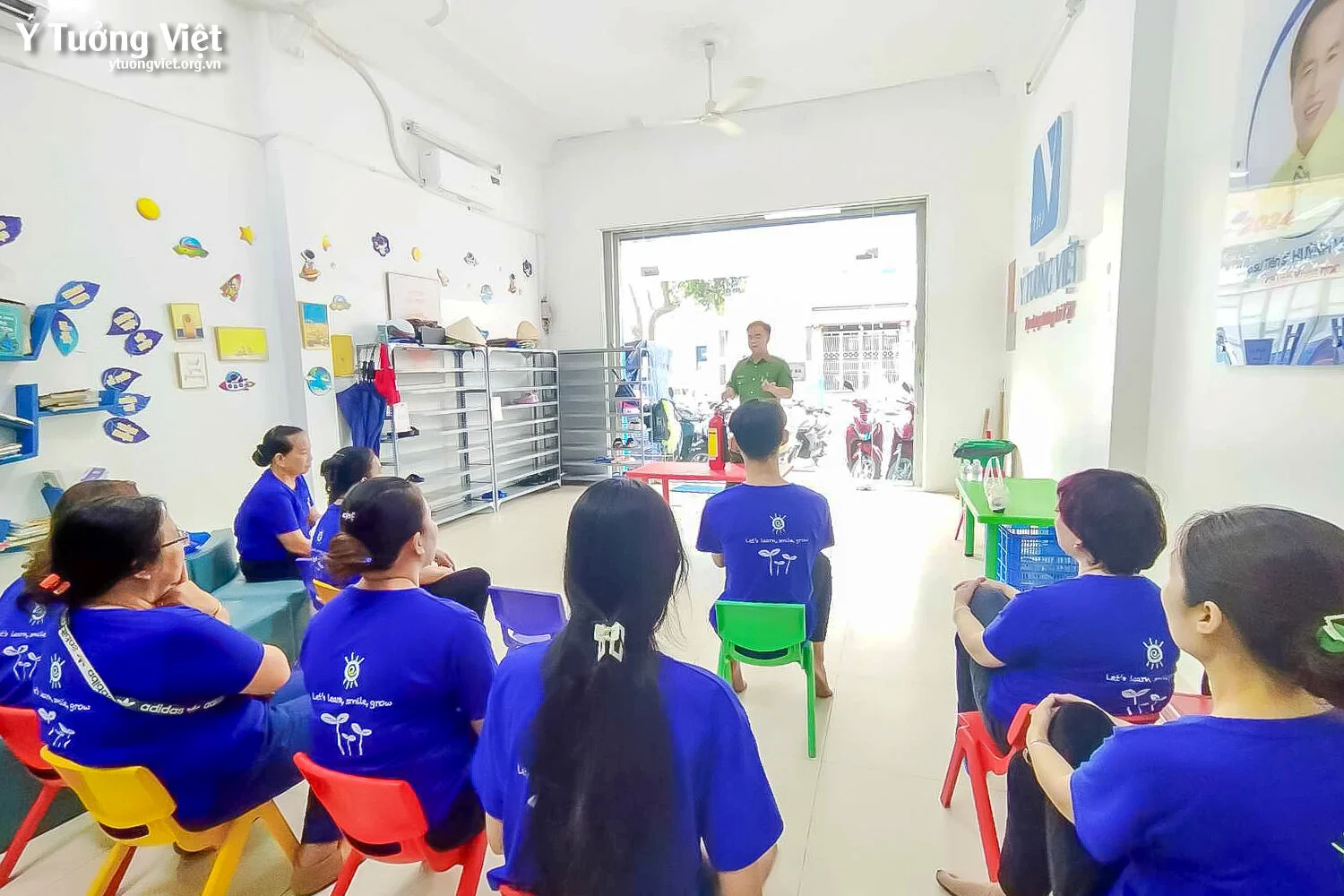 Tăng Cường Tập Huấn Kỹ Năng Phòng Cháy Chữa Cháy Tại Các Cơ Sở Thuộc Hệ Thống Giáo Dục Ý Tưởng Việt 02