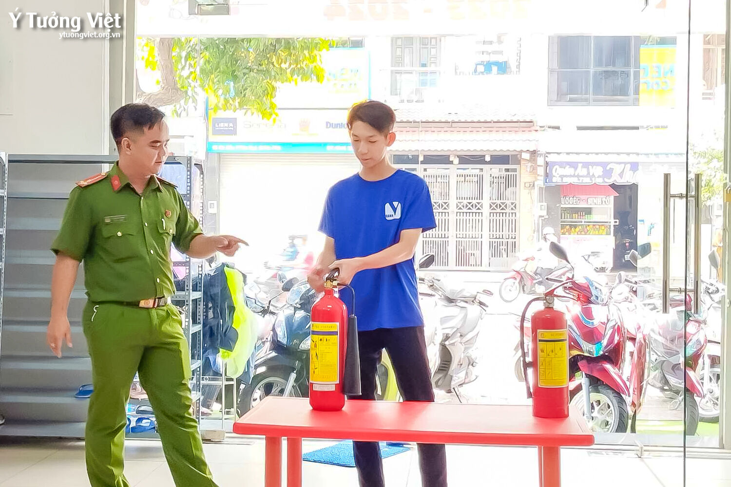 Tăng Cường Tập Huấn Kỹ Năng Phòng Cháy Chữa Cháy Tại Các Cơ Sở Thuộc Hệ Thống Giáo Dục Ý Tưởng Việt 03