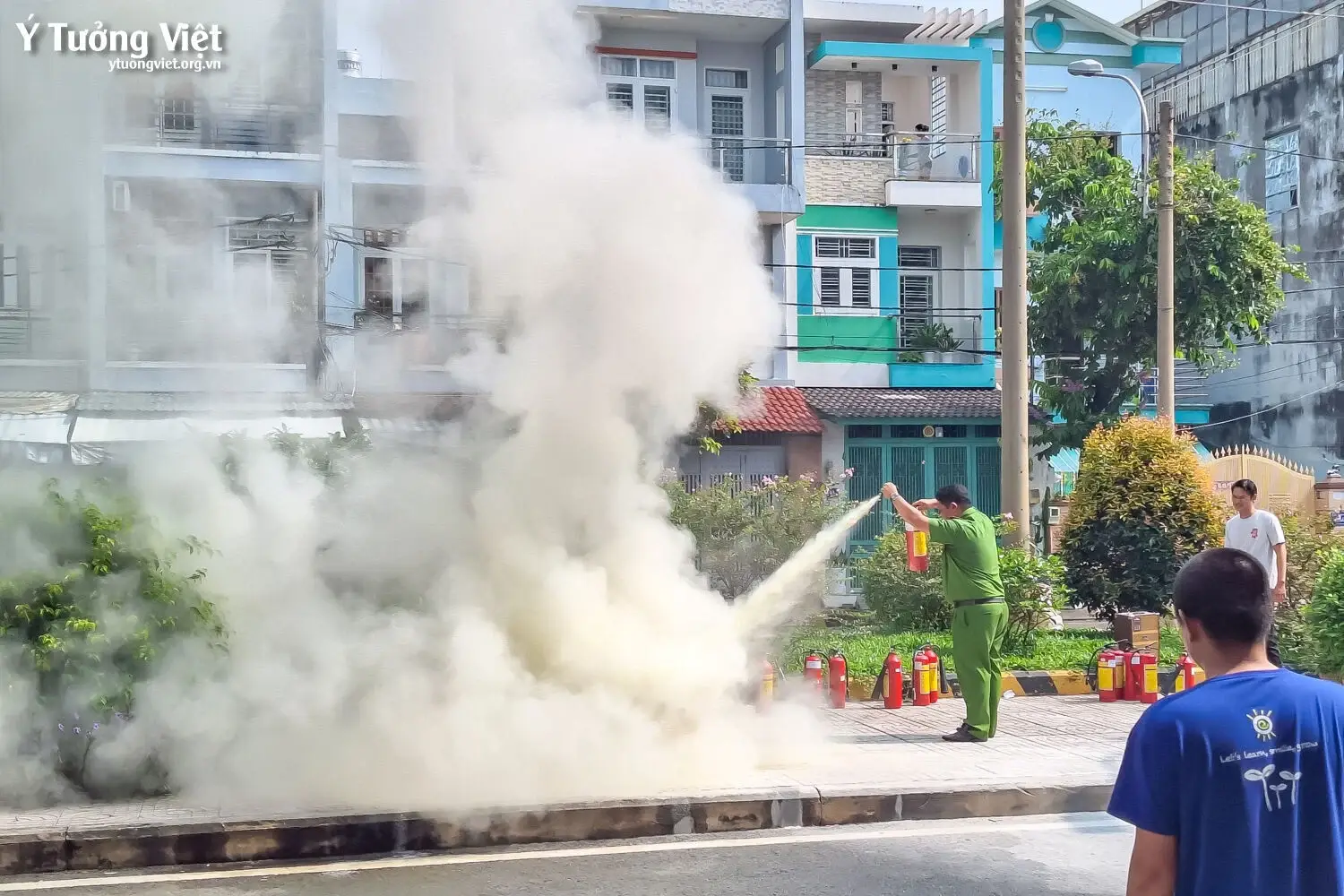 Tăng Cường Tập Huấn Kỹ Năng Phòng Cháy Chữa Cháy Tại Các Cơ Sở Thuộc Hệ Thống Giáo Dục Ý Tưởng Việt 05