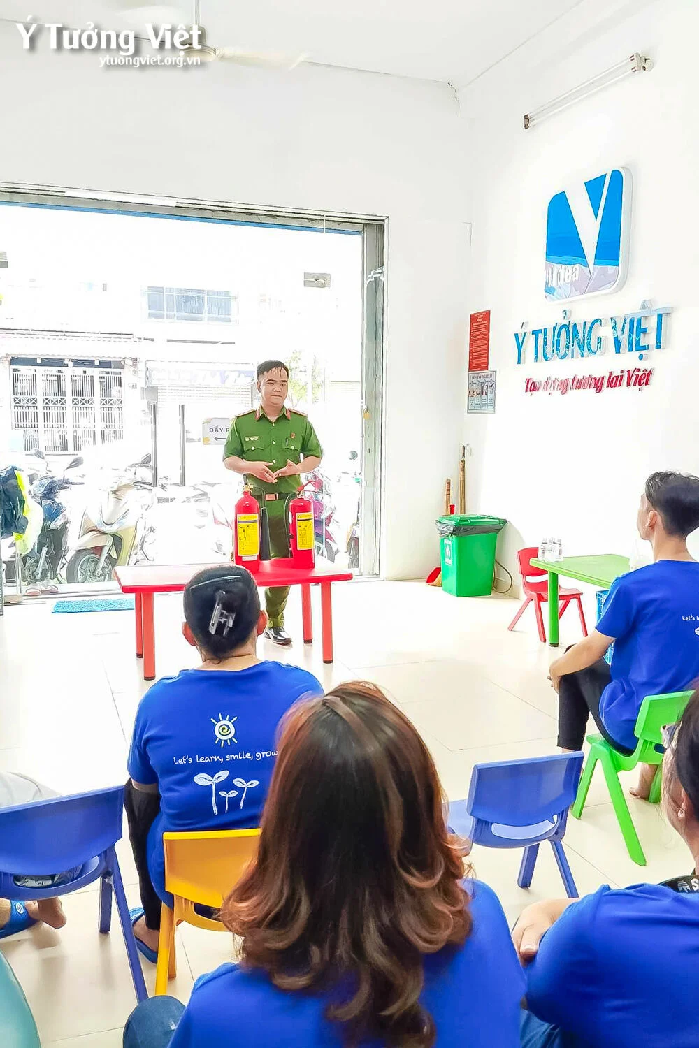 Tăng Cường Tập Huấn Kỹ Năng Phòng Cháy Chữa Cháy Tại Các Cơ Sở Thuộc Hệ Thống Giáo Dục Ý Tưởng Việt 10
