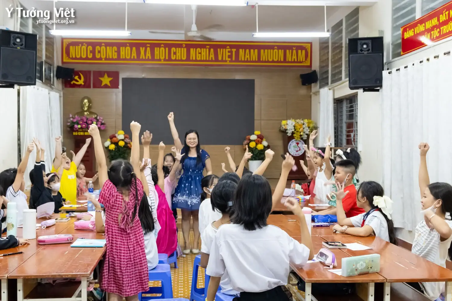 Câu Lạc Bộ Năng Khiếu Đứng Trước đám đông Không Còn Là Nỗi Sợ Với Các Bạn Nhỏ Ở Clb Mc Nhí Th Phan Chu Trinh 06