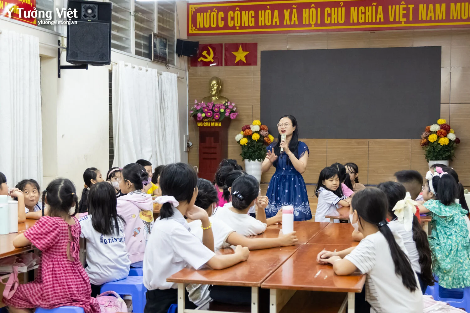 Câu Lạc Bộ Năng Khiếu Đứng Trước đám đông Không Còn Là Nỗi Sợ Với Các Bạn Nhỏ Ở Clb Mc Nhí Th Phan Chu Trinh 07