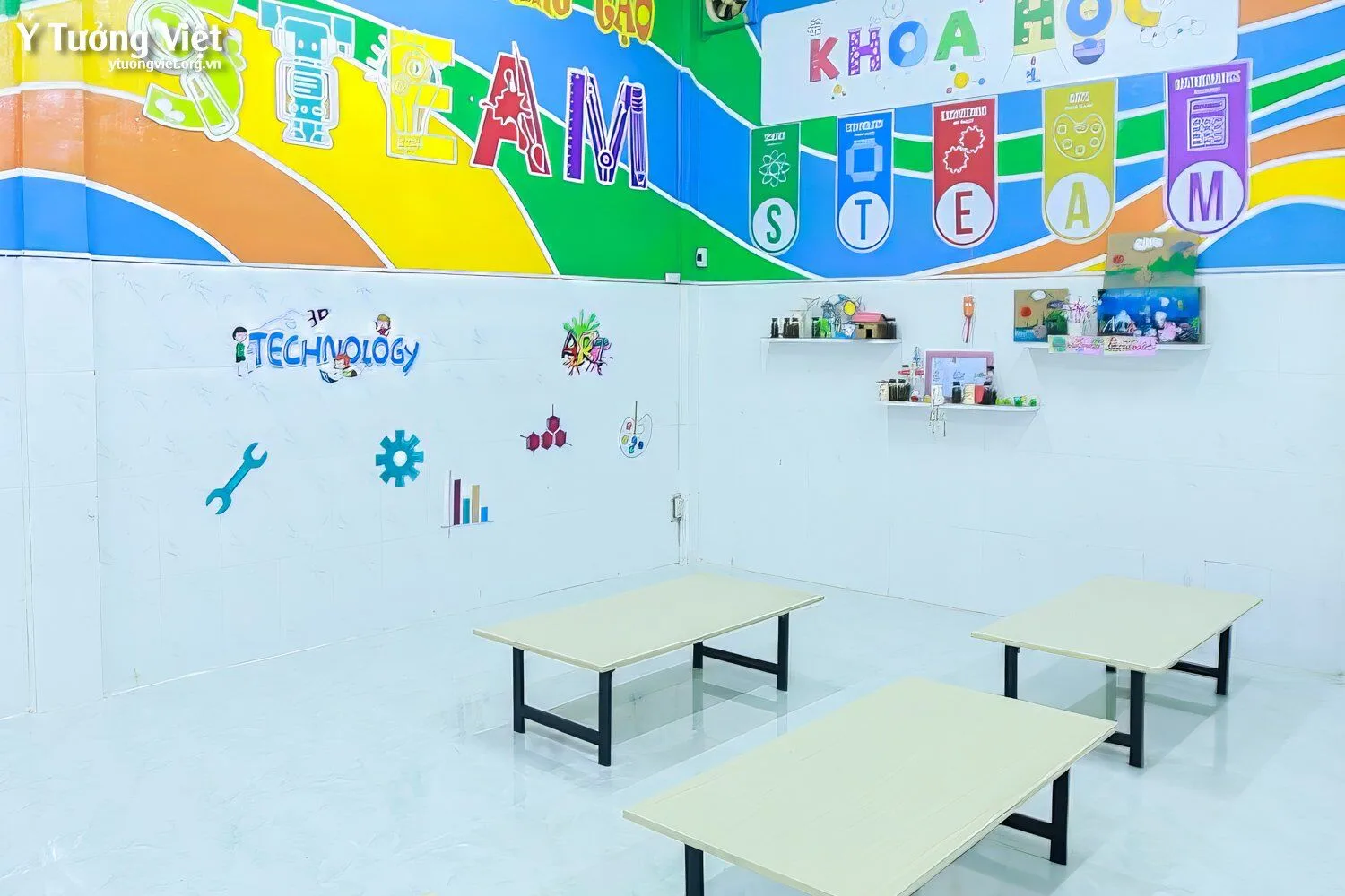 Chương Trình Giáo Dục Steam Tiểu Học Ý Tưởng Việt Check In Không Gian Sáng Tạo Steam Th Đoàn Thị Điểm 08