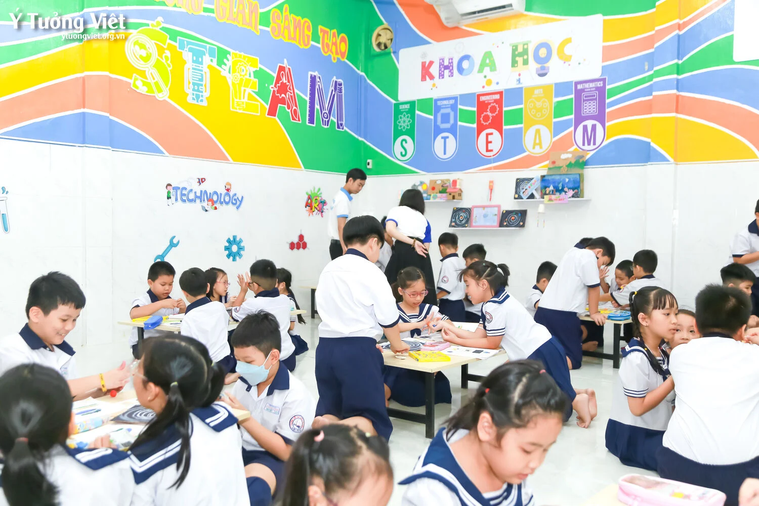 Chương Trình Giáo Dục Steam Tiểu Học Ý Tưởng Việt Check In Không Gian Sáng Tạo Steam Th Đoàn Thị Điểm 14