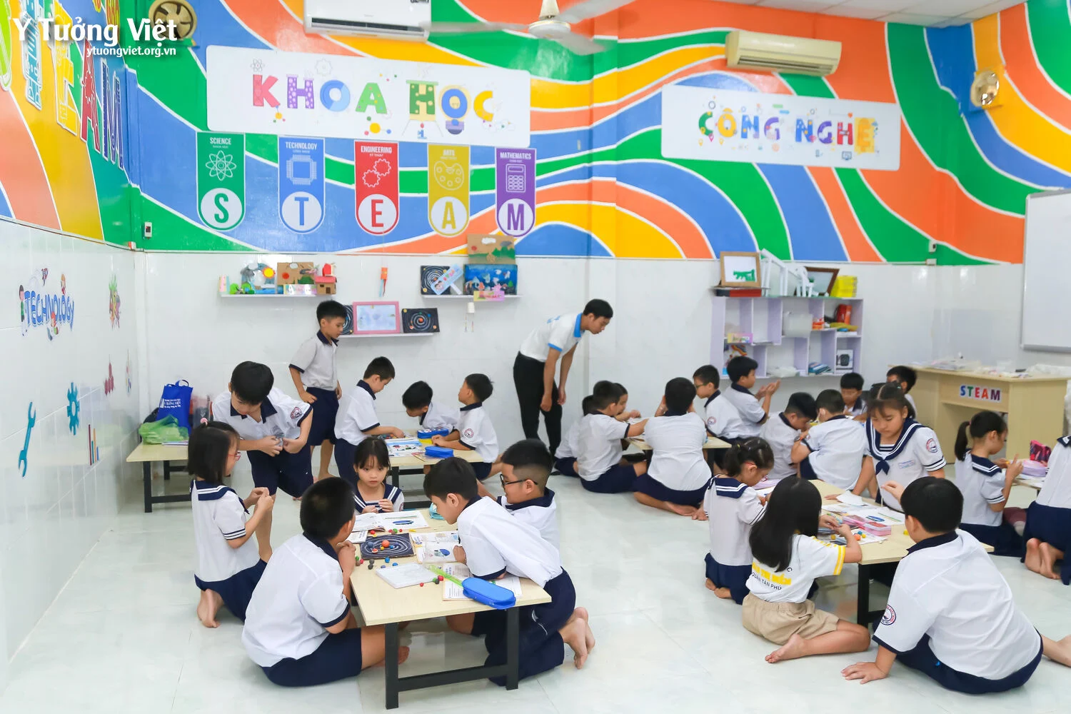Chương Trình Giáo Dục Steam Tiểu Học Ý Tưởng Việt Check In Không Gian Sáng Tạo Steam Th Đoàn Thị Điểm 26