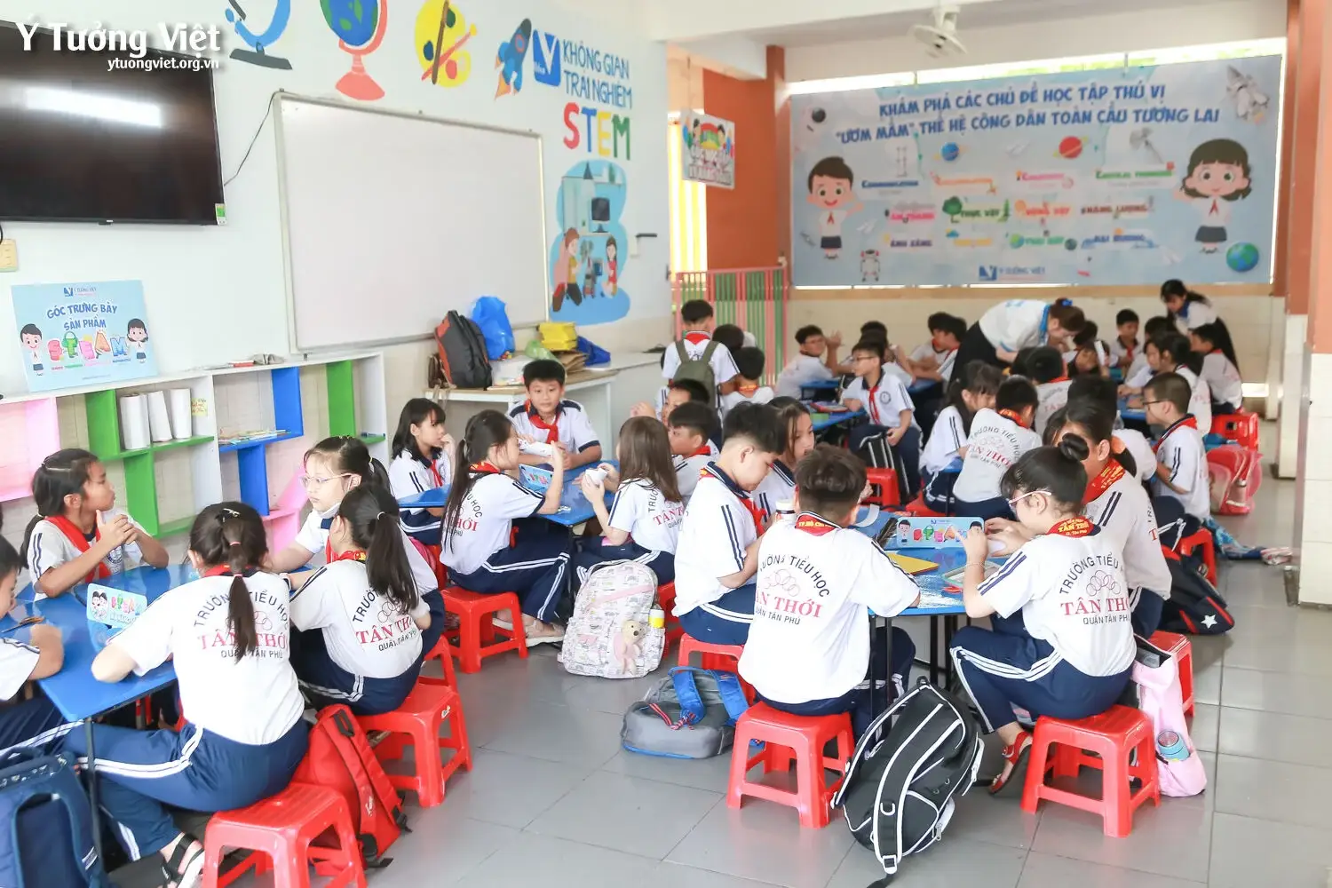 Chương Trình Giáo Dục Steam Tiểu Học Ý Tưởng Việt Tự Hào Mang đến Những Không Gian Sáng Tạo Chất Lượng 12