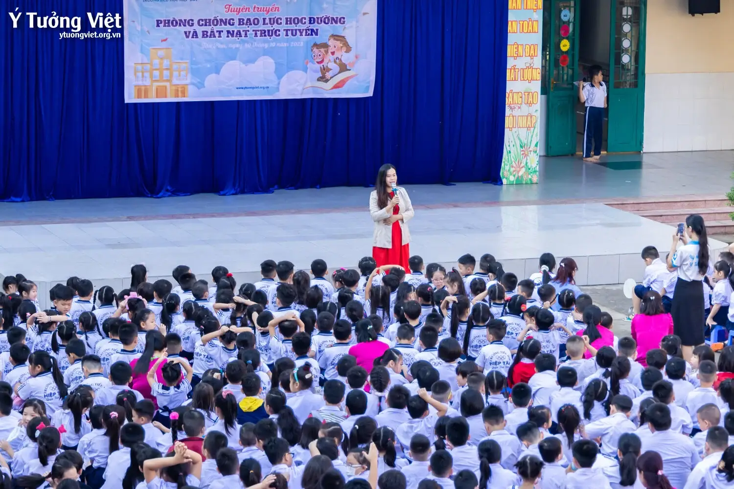 Nối Dài Hành Trình Phòng Chống Bắt Nạt Học đường Và Bắt Nạt Trực Tuyến Cùng Trường Th Hiệp Tân 06