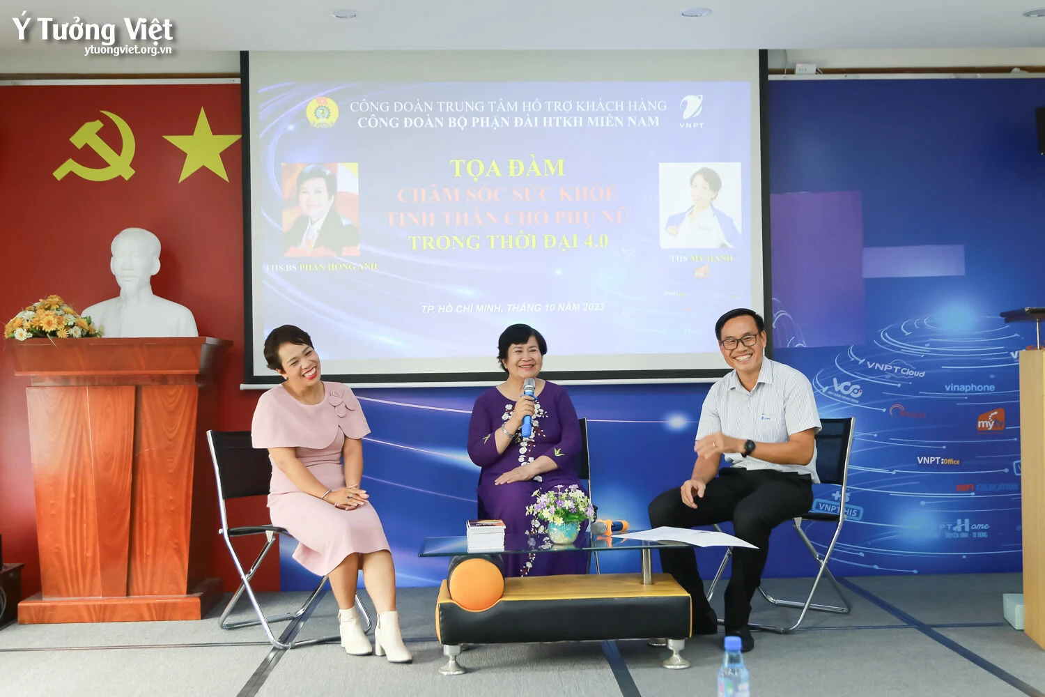 Tháng 10 Ý Nghĩa Cùng Phái đẹp Vnpt Trong Toạ đàm Chăm Sóc Sức Khoẻ Tinh Thần Cho Phụ Nữ Thời đại 4.0 06
