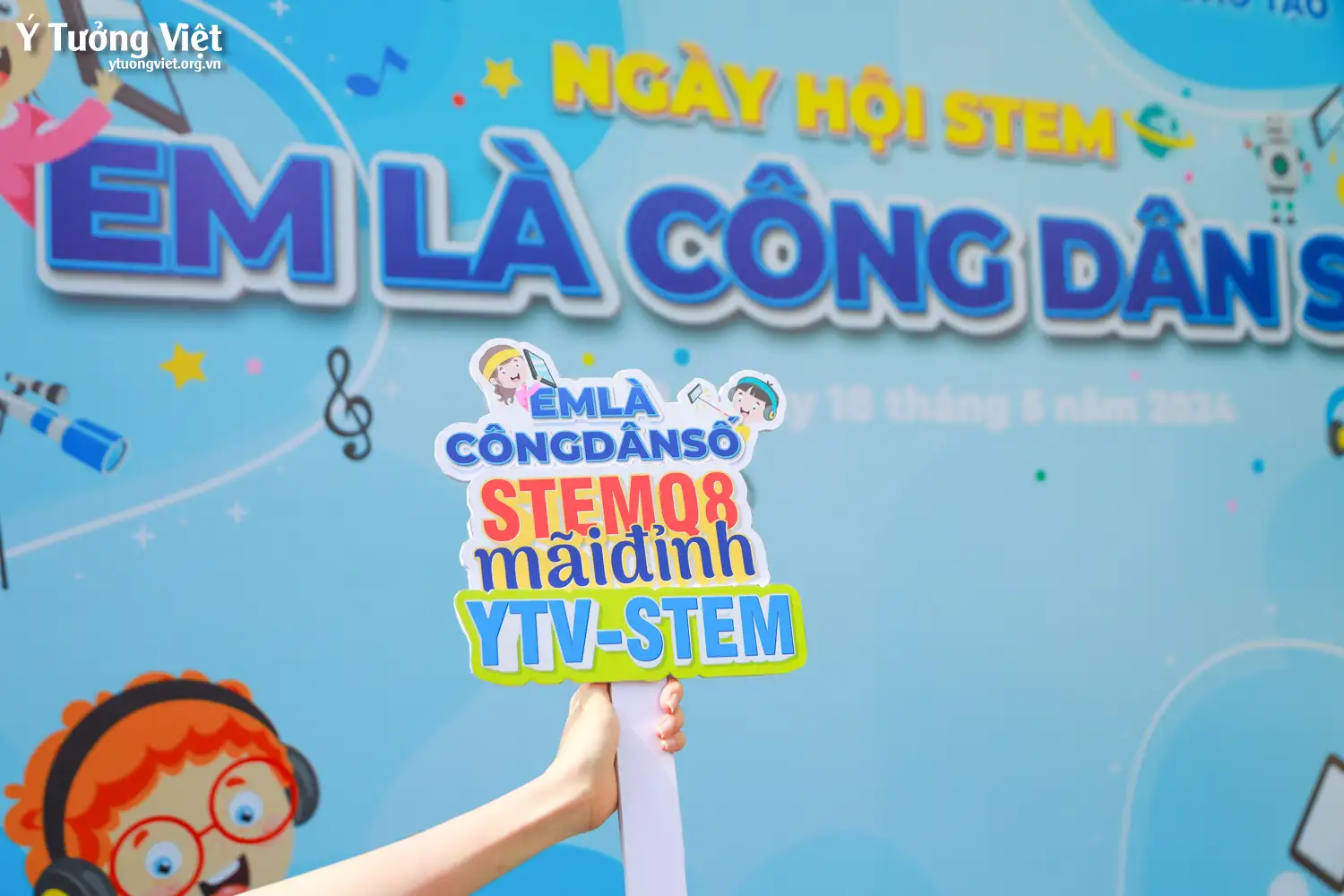 Đồng hành cùng Ngày hội STEM Quận 8 – Em là công dân số