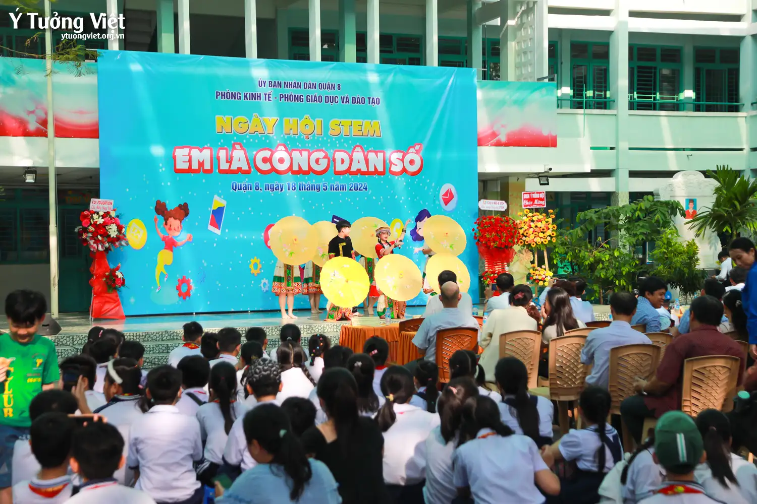 Đồng hành cùng Ngày hội STEM Quận 8 – Em là công dân số