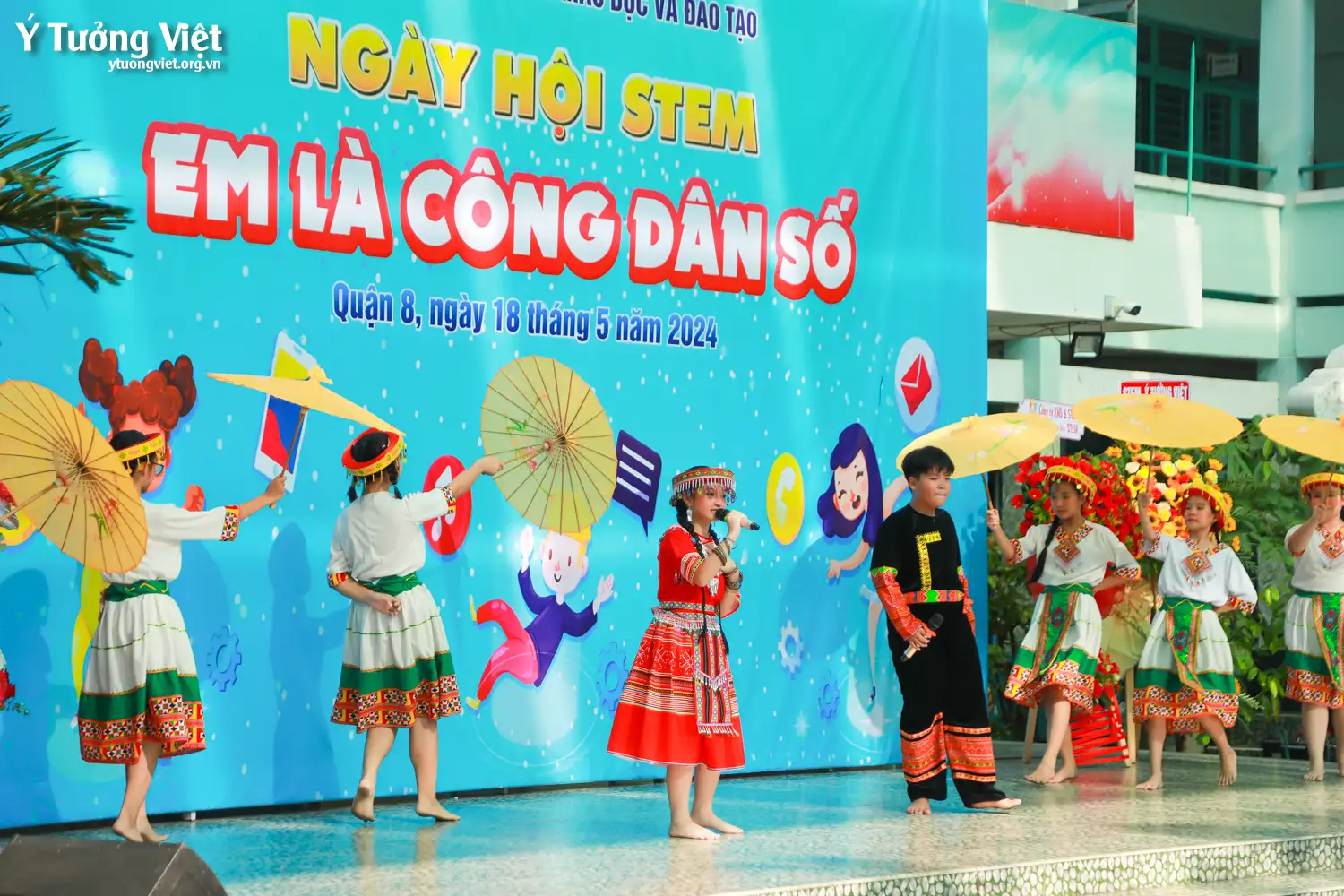 Đồng hành cùng Ngày hội STEM Quận 8 – Em là công dân số